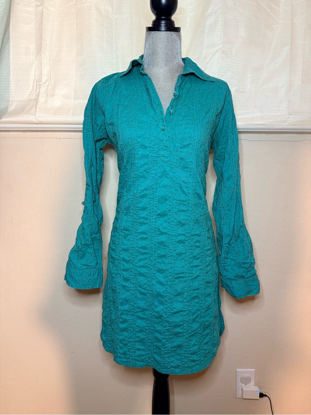 Teal Roberta Roller Rabbit Tunic Dress